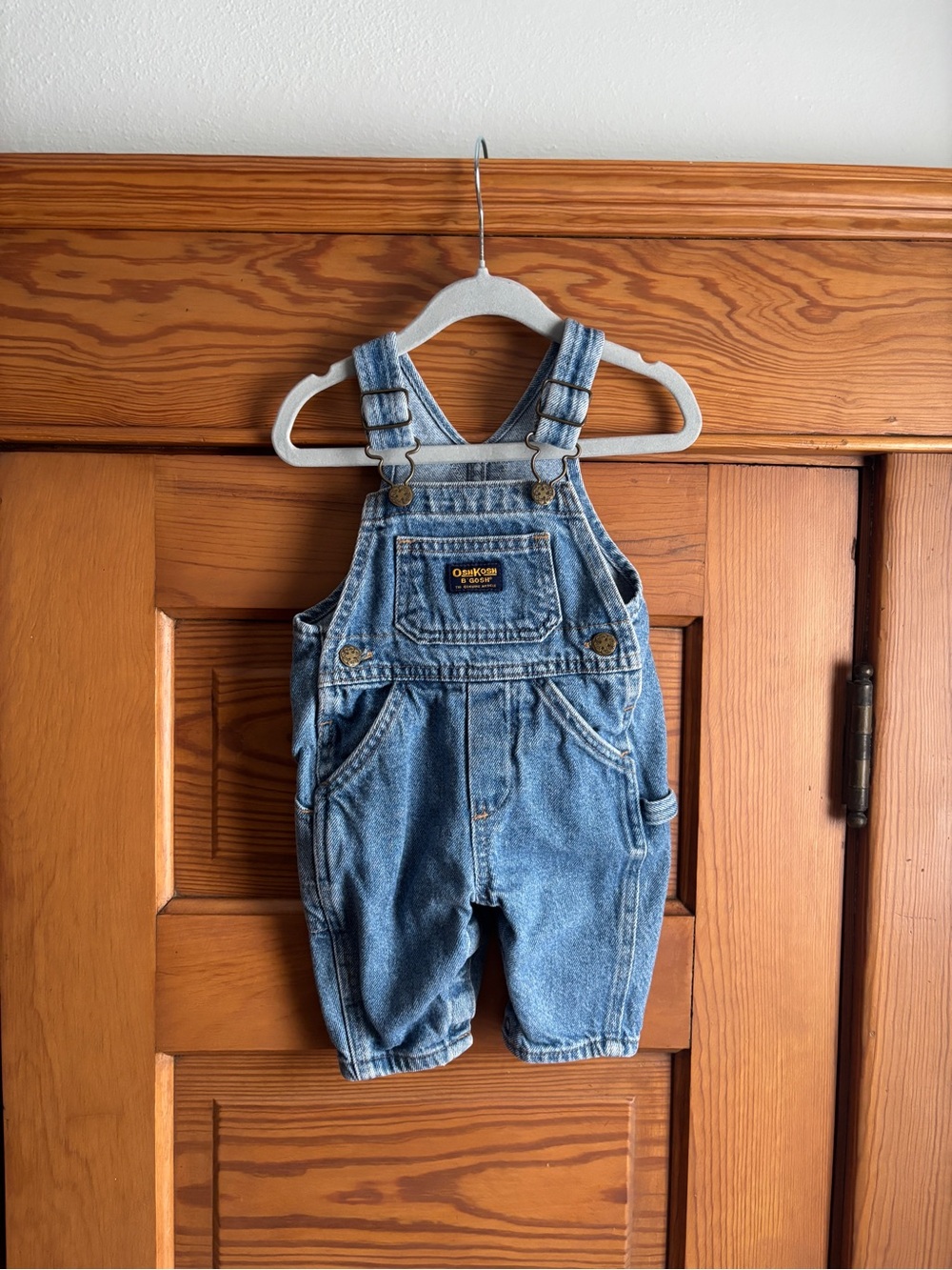 Oshkosh B’Gosh Vintage Vestbak 100% Cotton Overalls Size 3-6 Months